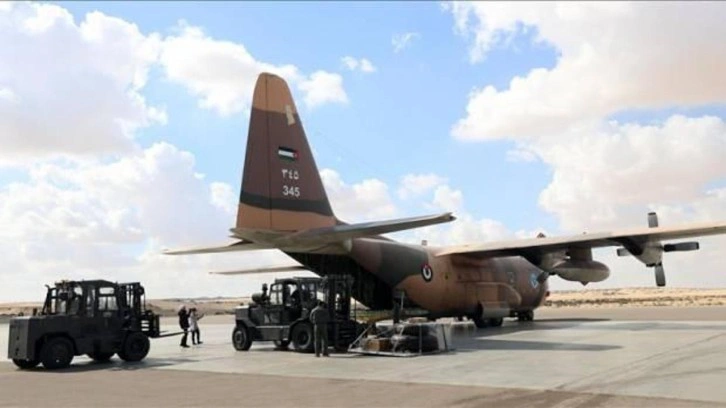 &Uuml;rd&uuml;n, Gazze&rsquo;deki kadınlara ulaştırılmak &uuml;zere Mısır'a 2 u&ccedil;ak dolusu yardım yolladı