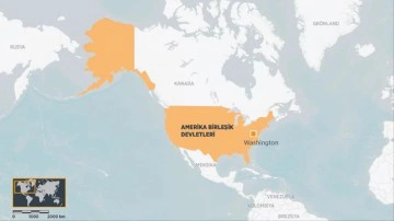 ABD'nin coğrafi konumu ve yer aldığı yarım k&uuml;reler