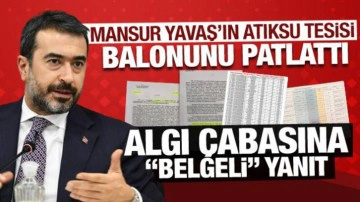 AK Partili Hakan Han &Ouml;zcan, Mansur Yavaş'ın atıksu tesisi balonunu patlattı!