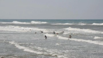 Ak&ccedil;akoca'da denize girmek yasaklandı
