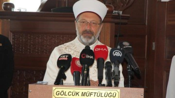 Ali Erbaş: Kur'an dersi i&ccedil;in &ouml;ğrencilerimizi y&ouml;nlendirmemiz lazım