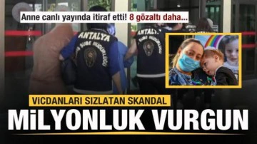 Anne canlı yayında itiraf etti! Vicdanları sızlatan skandal! 8 g&ouml;zaltı daha...