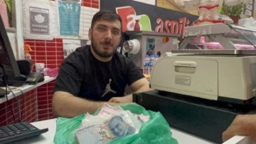 Arnavutk&ouml;y'de kasap d&uuml;kkanından aldıkları 90 bin lirayı geri getirdiler