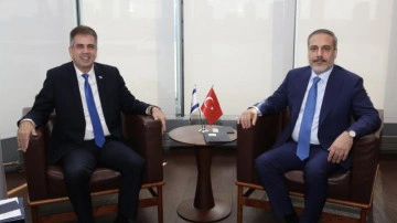 Bakan Fidan'dan ABD'de İsrail Dışişleri Bakanı Cohen ile &ouml;nemli g&ouml;r&uuml;şme