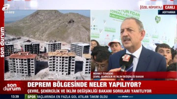 Bakan &Ouml;zhaseki a&ccedil;ıkladı... Deprem b&ouml;lgesinde hak sahiplerine bazı yenilikler geliyor