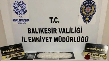 Balıkesir'de uyuşturucu operasyonu: 87 g&ouml;zaltı