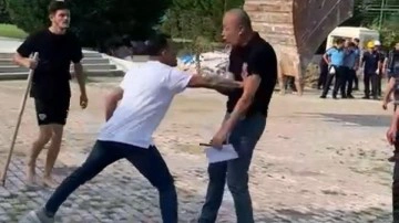 Beylikd&uuml;z&uuml;'nde olaylı yıkım: Yıkım ekiplerine silah &ccedil;ektiler