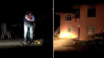 B&ouml;yle evlat olmaz olsun! Babasını t&uuml;fekle &ouml;ld&uuml;rd&uuml;, babaannesini darbedip evi ateşe verdi