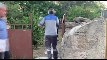 &Ccedil;atıda oyun oynayan &ccedil;ocuk elektrik akımına kapıldı