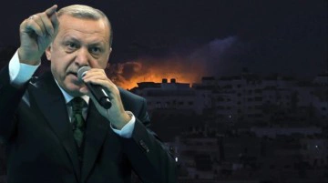 Cumhurbaşkanı Erdoğan'dan İsrail'e sert s&ouml;zler: Bu bir savaş değil katliamdır