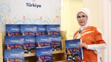 Emine Erdoğan: T&uuml;rkiye, d&uuml;nyanın vicdanı olmaya devam edecek