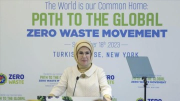 Emine Erdoğan'ın BM'deki diplomasisiyle Sıfır Atık g&uuml;ndeminin k&uuml;reselleşmesi hız kazandı