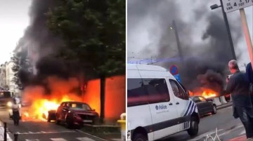 Fransa'da 17 yaşındaki gencin &ouml;ld&uuml;r&uuml;lmesiyle başlayan protestolar Bel&ccedil;ika'ya da sı&ccedil;radı