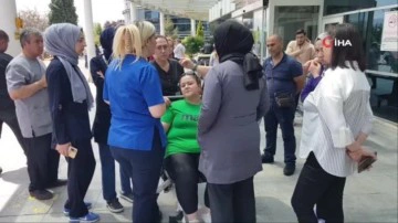 Hasta Yakını Tarafından Darp Edilen Temizlik G&ouml;revlisi Şikayet&ccedil;i Oldu