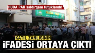 H&Uuml;DA PAR saldırganı tutuklandı! Saldırganın ifadesi ortaya &ccedil;ıktı