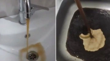 İstanbul'da musluklardan su yerine &ccedil;amur akıyor! İBB ve İSKİ sessiz