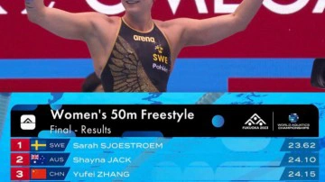 İsve&ccedil;li Sarah Sj&ouml;str&ouml;m'dan tarihi başarı!