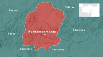 Kahramanmaraş'ta 4,3 b&uuml;y&uuml;kl&uuml;ğ&uuml;nde deprem!