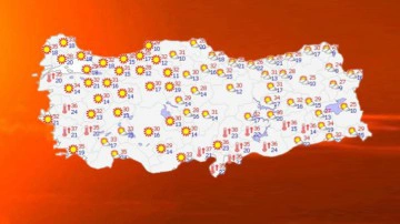 Kavurucu sıcaklar geri d&ouml;n&uuml;yor! Meteoroloji g&uuml;n verdi