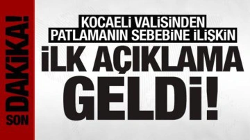 Kocaeli'de korkutan patlama: 10 kişi yaralandı