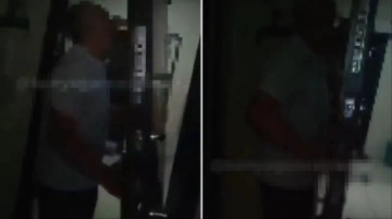 Konya'da bir ev sahibi, evden &ccedil;ıkarmak istediği kiracısının kapısını s&ouml;k&uuml;p g&ouml;t&uuml;rd&uuml;