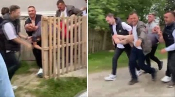 K&ouml;y muhtarı bayram namazına gelmeyenleri tek tek tespit edip buzlu suya soktu