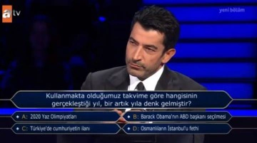 Kullanmakta olduğumuz takvime g&ouml;re hangisinin ger&ccedil;ekleştiği yıl, bir artık yıla denk gelmiştir?