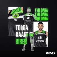 Manisa B&uuml;y&uuml;kşehir Belediyespor, Tolga Kaan Birer'i takımda tuttu