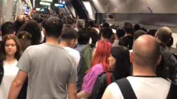 Mecidiyek&ouml;y-Mahmutbey Metro Hattı yine arıza yaptı