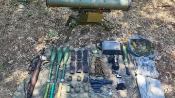 Mehmet&ccedil;ik, PKK'ya ait &ccedil;ok sayıda m&uuml;himmat ve silah ele ge&ccedil;irdi