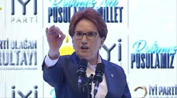 Meral Akşener, kurultayda esti g&uuml;rledi: Hesap soracağım