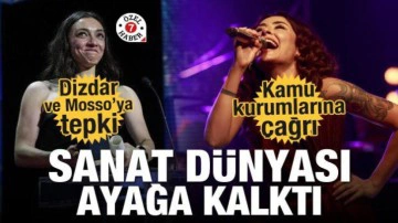 Merve Dizdar ve Melek Mosso'ya tepki, kamu kurumlarına &ccedil;ağrı! Sanat d&uuml;nyası ayağa kalktı