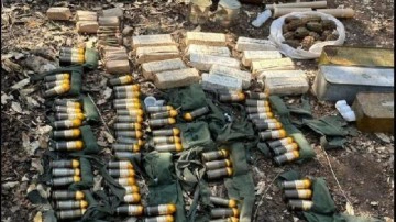 MSB: Pen&ccedil;e-Kilit Operasyonu b&ouml;lgesinde silah ve m&uuml;himmat ele ge&ccedil;irildi