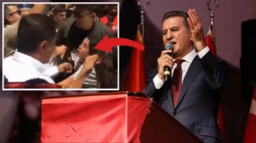 Mustafa Sarıg&uuml;l, Akbelen'de Kılı&ccedil;daroğlu'nu protesto eden kadını s&uuml;r&uuml;kledi