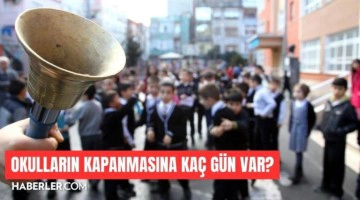 Okulların kapanmasına ka&ccedil; g&uuml;n var SAYA&Ccedil; (8 Ekim) Okullar ne zaman, hangi tarihte kapanacak?