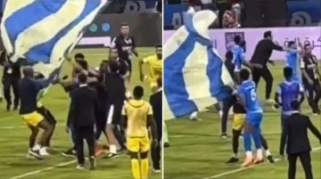 Ortalık bir anda karıştı! Talisca, şampiyonluk sonrası yaptığı hareketle kavga &ccedil;ıkardı