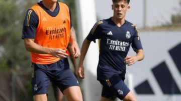 Real Madrid'li yıldız, Arda G&uuml;ler'i &ouml;ve &ouml;ve bitiremedi!