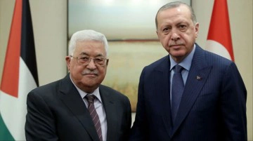 Son Dakika: Cumhurbaşkanı Erdoğan, Filistin Devlet Başkanı Mahmud Abbas ile g&ouml;r&uuml;şt&uuml;