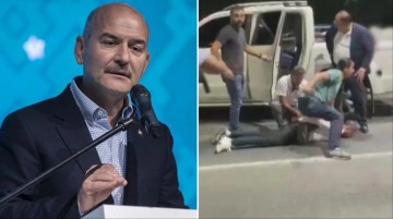 S&uuml;leyman Soylu, yakalanan su&ccedil; &ouml;rg&uuml;t&uuml; lideriyle yakın olduğu iddialarına ateş p&uuml;sk&uuml;rd&uuml;