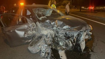 Tekerleği kopan ara&ccedil; şarampole yuvarlandı: 6 yaralı