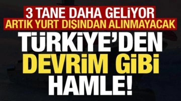 T&uuml;rkiye'den devrim gibi hamle! Şimdi d&uuml;şmanlar d&uuml;ş&uuml;ns&uuml;n: 3 tane daha geliyor...