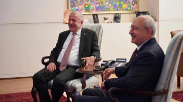 &Uuml;mit &Ouml;zdağ'dan Kılı&ccedil;daroğlu'na s&uuml;rpriz ziyaret