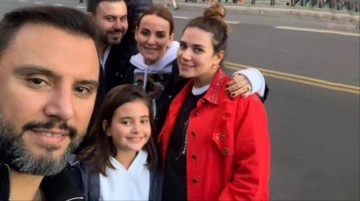 Uzun s&uuml;re sonra barışan Buse Varol ile eltisi Merve Tektaş yan yana poz verdi