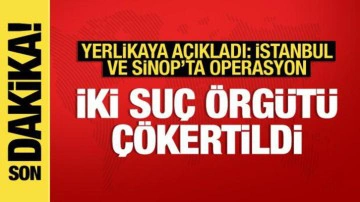 Yerlikaya duyurdu: İki su&ccedil; &ouml;rg&uuml;t&uuml; &ccedil;&ouml;kertildi