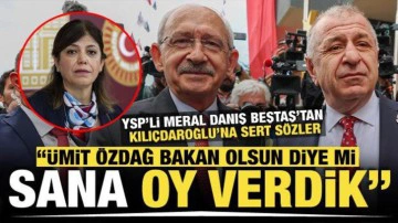 YSP'li Beştaş: Biz &Uuml;mit &Ouml;zdağ bakan olsun diye mi Kılı&ccedil;daroğlu'na oy verdik?